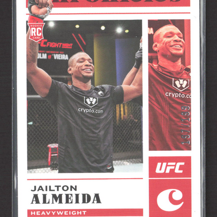2023 Panini Chronicles UFC Jailton Almeida #88 197/199 RC