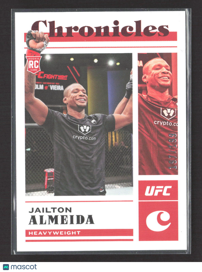 2023 Panini Chronicles UFC Jailton Almeida #88 197/199 RC