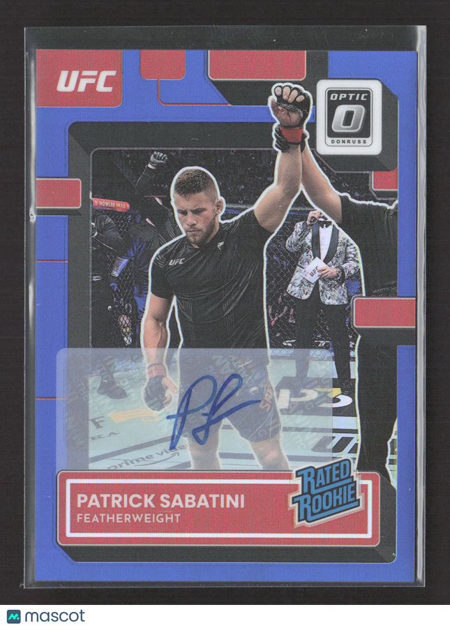 2023 Panini Donruss Optic Patrick Sabatini #143 Blue Auto /49