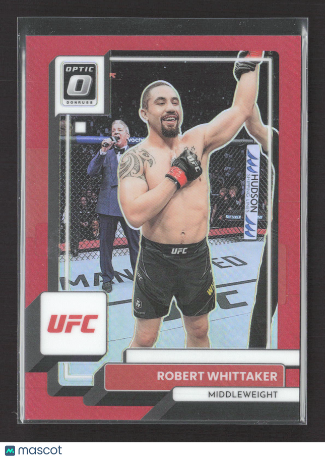 2023 Panini Donruss Optic Prizm Robert Whittaker #93 Red 058/199