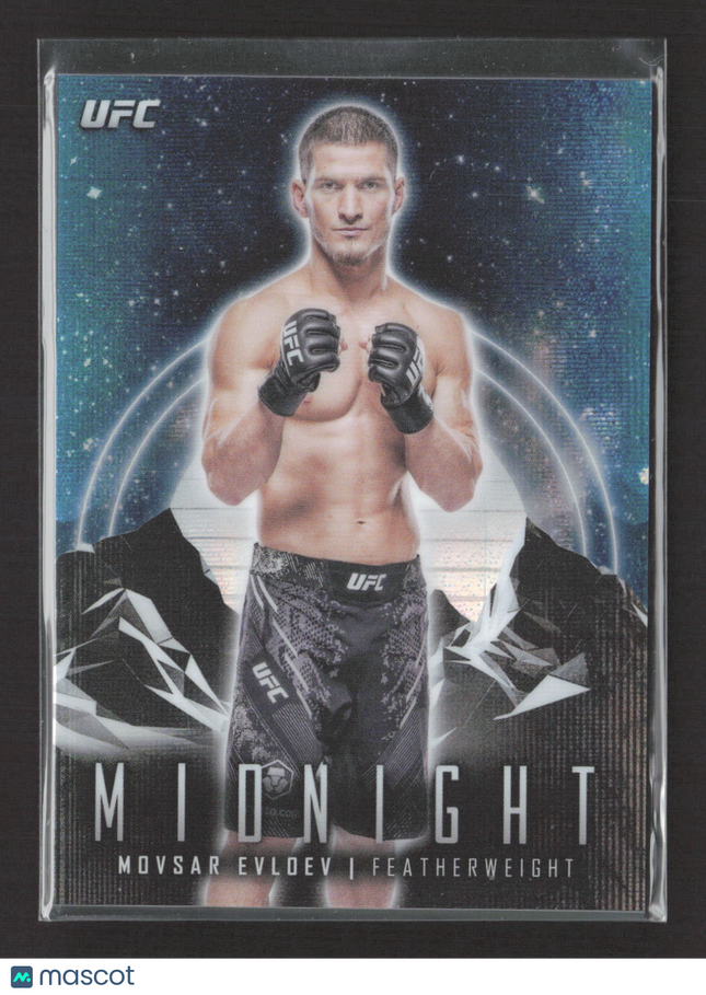 2024 Topps Midnight UFC Movsar Evloev #6 moon Beam