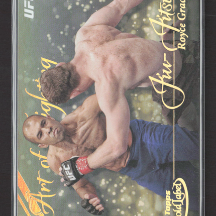 2024 Topps Gold Label Art of Fighting Royce Gracie #AOF-1