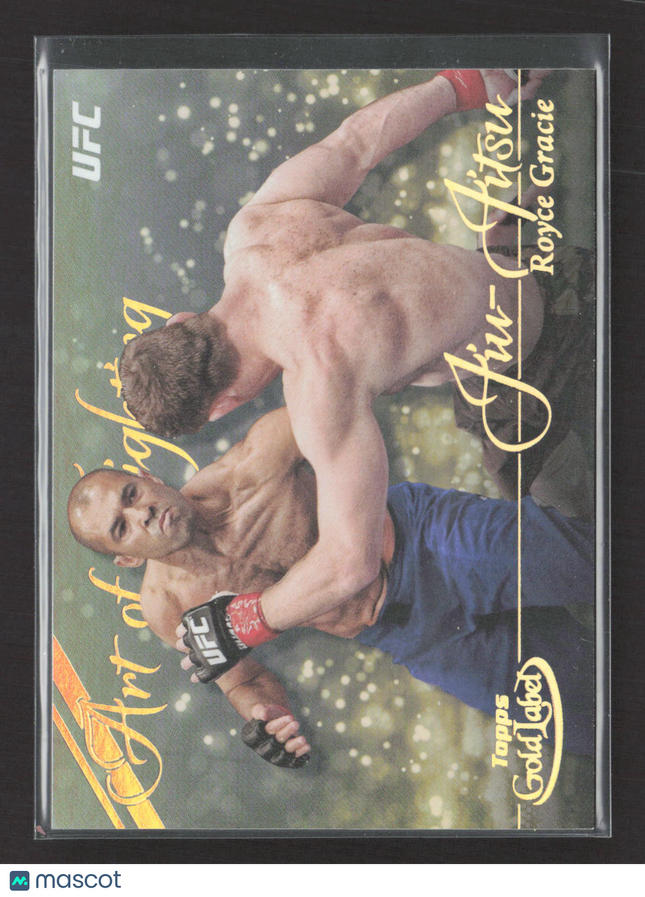 2024 Topps Gold Label Art of Fighting Royce Gracie #AOF-1