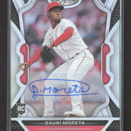 2022 Panini Chronicles Certified Baseball Dauri Moreta #41 Auto