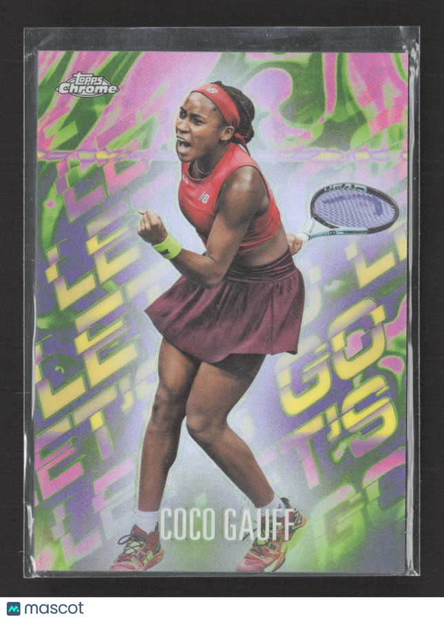 2024 Topps Chrome Let's Go Coco Gauff #LGO-CG