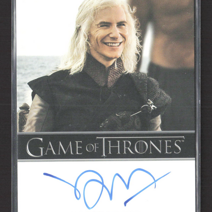 2023 Rittenhouse Game of Thrones Harry Lloyd As Viserys Targaryen Auto