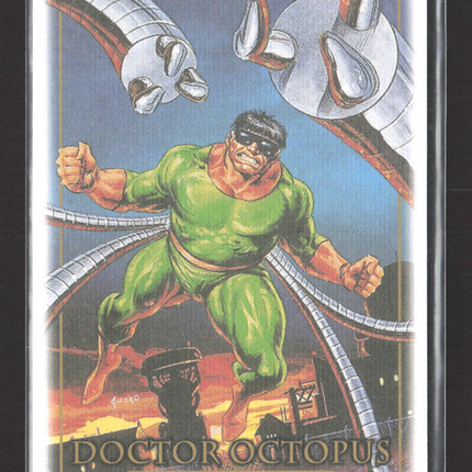 2024 Upper Deck Marvel Masterpieces III Platinum Doctor Octopus Canvas #25
