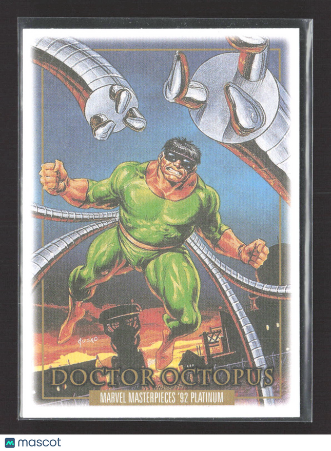 2024 Upper Deck Marvel Masterpieces III Platinum Doctor Octopus Canvas #25