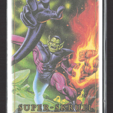 2024 Upper Deck Marvel Masterpieces '92 Platinum Super Skrull Canvas #84
