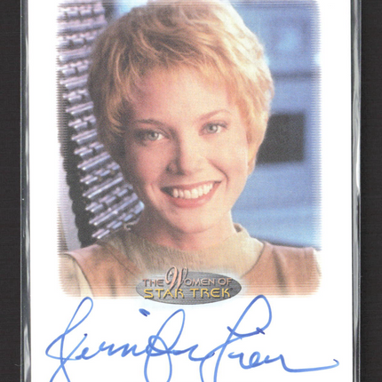2009 Rittenhouse The Women of Star Trek Jennifer Lien as Kes Autograph