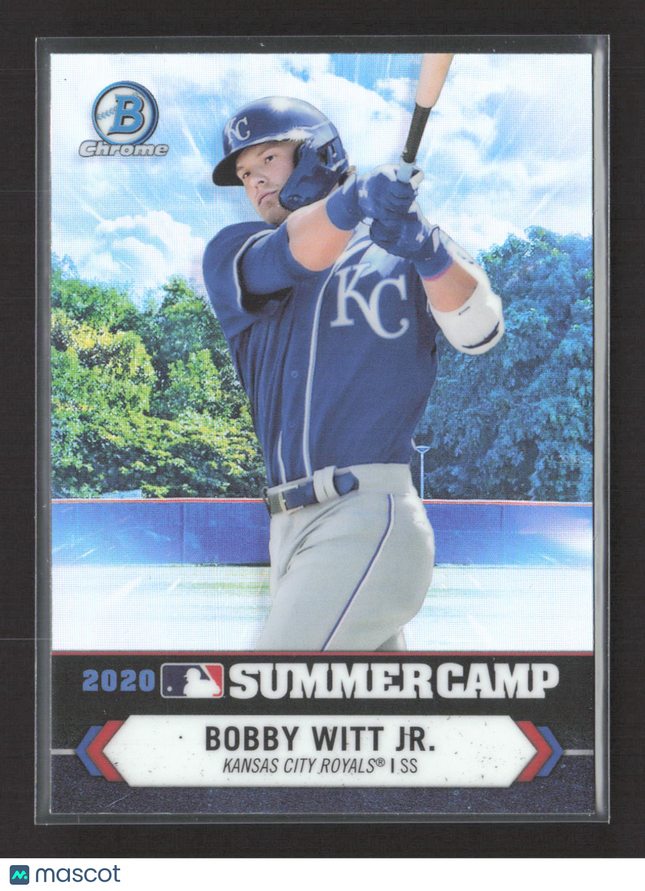 2021 Bowman Chrome Summer Camp Bobby Witt Jr. #SC-21