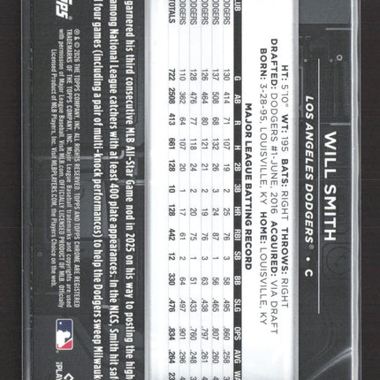 2026 Topps Chrome Black Will Smith #141