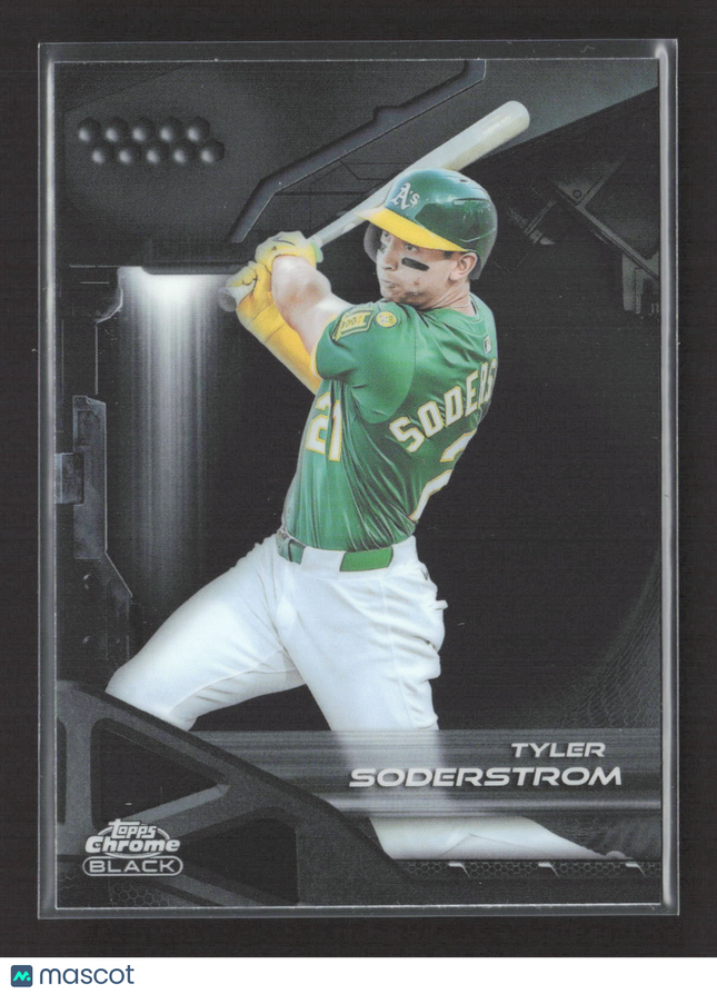 2025 Topps Chrome Black Tyler Soderstrom #157