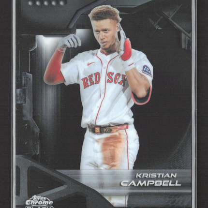 2026 Topps Chrome Black Kristian Campbell #167