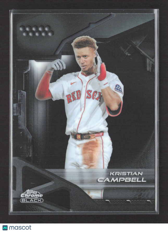 2026 Topps Chrome Black Kristian Campbell #167