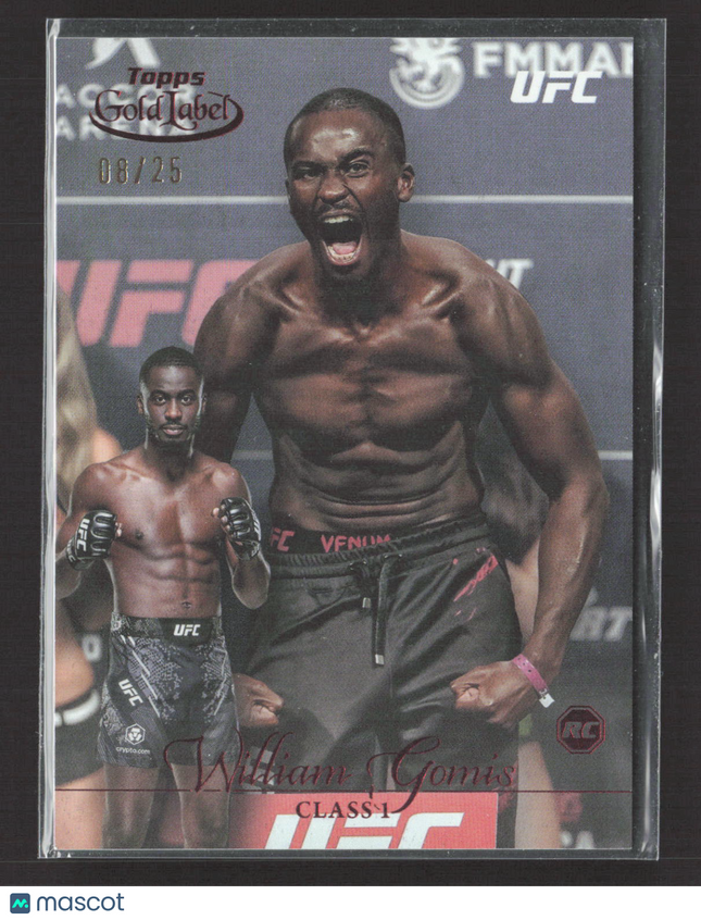 2024 Topps Gold Label William Gomis #40 Class 1 RC 08/25