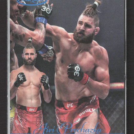 2024 Topps Gold Label UFC Jiri Prochazka #86 Class 1 Blue /199