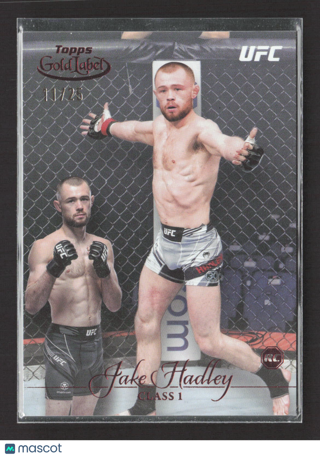 2024 Topps Gold Label Class 1 Jake Hadley #54 RC 11/25