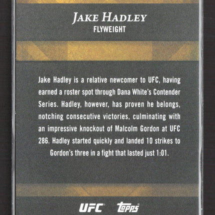 2024 Topps Gold Label Class 1 Jake Hadley #54 RC 11/25