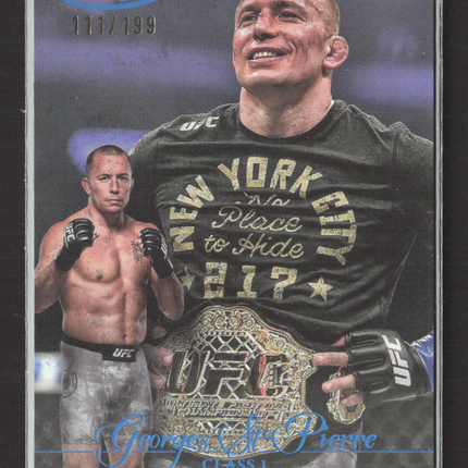 2024 Topps Gold Label Georges St-Pierre #22 Class 1 111/199