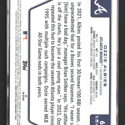 2024 Topps Ozzie Albies #62 Purple 24/75