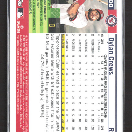 2025 Topps Dylan Crews #300 RC