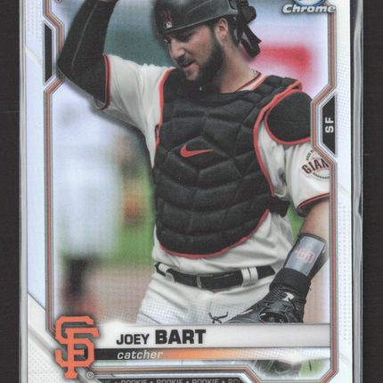 2021 Bowman Chrome Joey Bart #23 RC Refractor