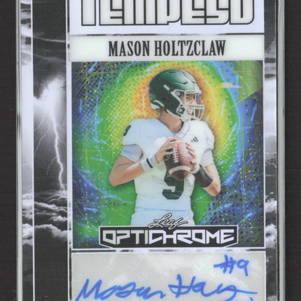 2025 Leaf Optichrome Tempest Mason Holtzclaw #TA-MH1 6/10 Auto
