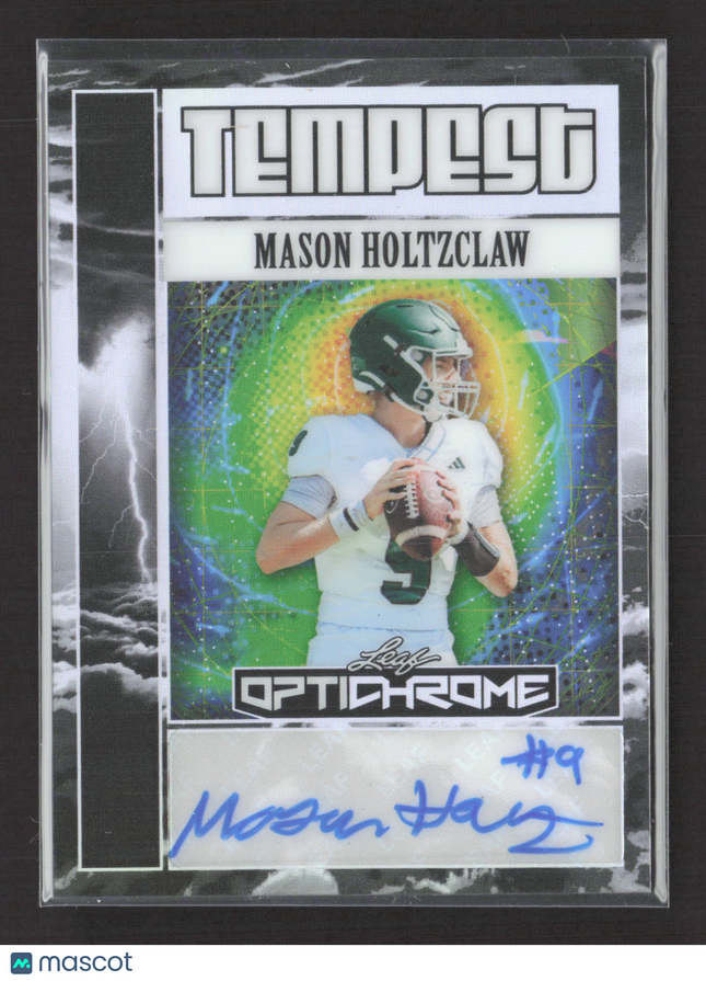 2025 Leaf Optichrome Tempest Mason Holtzclaw #TA-MH1 6/10 Auto