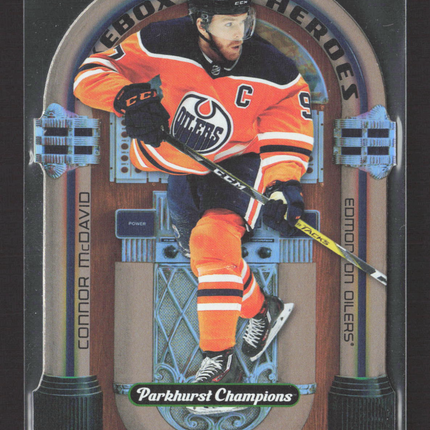2022 Upper Deck Parkhurst Champions Jukebox Heroes Connor McDavid #JH-2