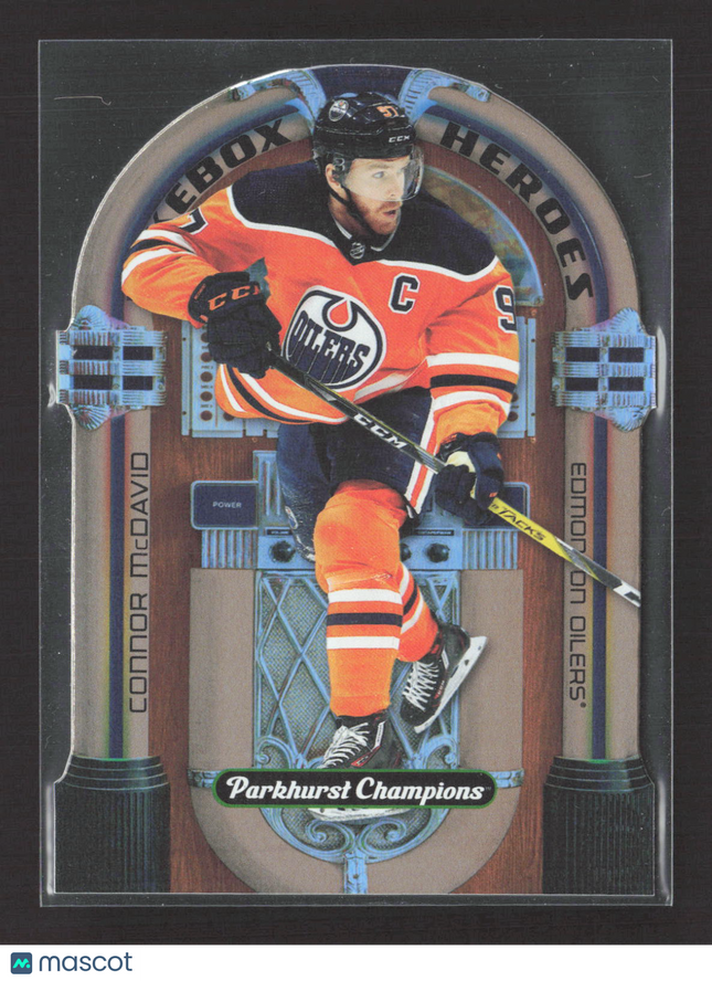 2022 Upper Deck Parkhurst Champions Jukebox Heroes Connor McDavid #JH-2