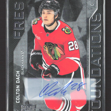 2026 Skybox Metal Universe Fresh Foundations Colton Dach #FF-26 Auto