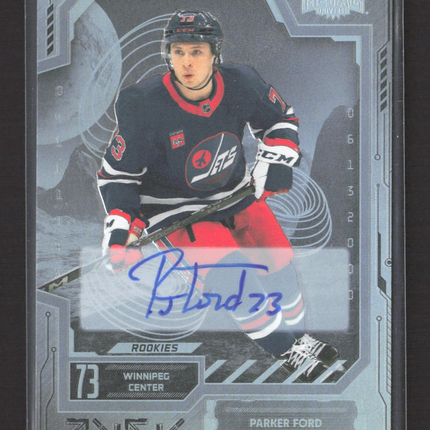 2025 Upper Deck SkyBox Metal Universe Parker Ford #137 Auto