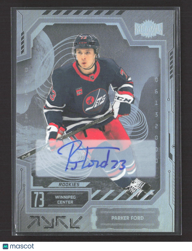 2025 Upper Deck SkyBox Metal Universe Parker Ford #137 Auto
