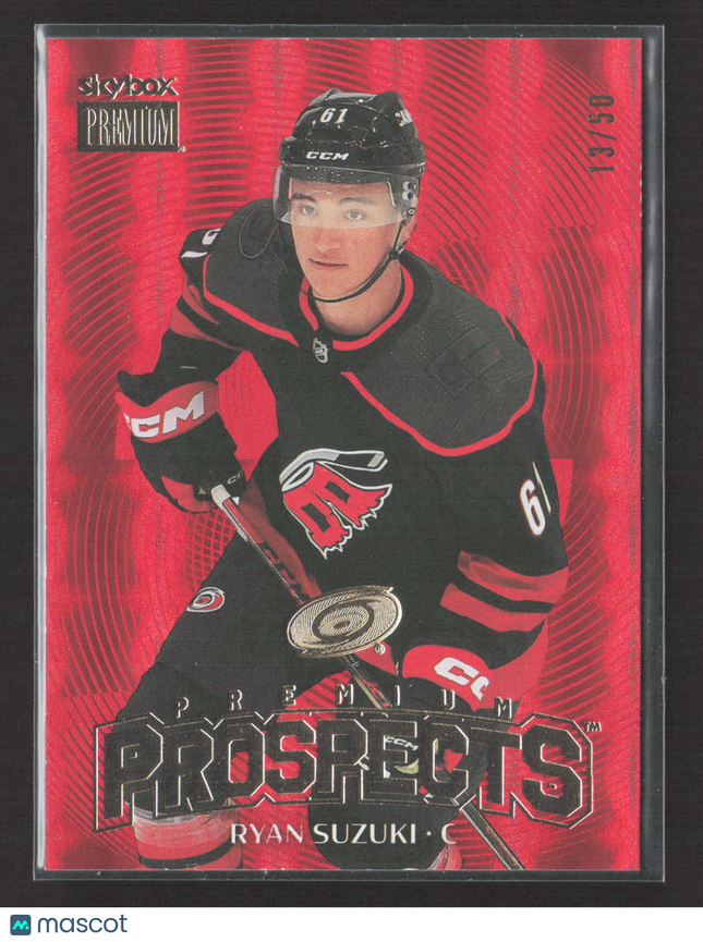 2025 SkyBox Metal Universe Premium Prospects Ryan Suzuki #PP-26 Star Rubies /50