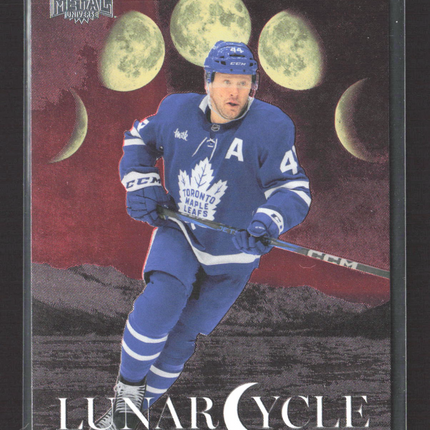 2026 SkyBox Metal Universe Lunar Cycle Morgan Rielly #LC-19 Red 50/99
