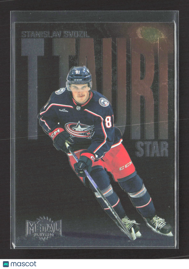 2023 SkyBox Metal Universe T-Tauri Star Stanislav Svozil #TTP-18