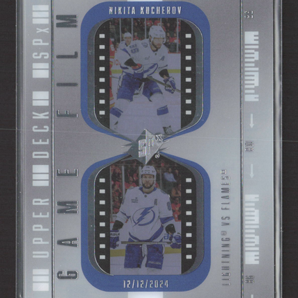 2026 Upper Deck SPx Game Film Nikita Kucherov #GF-10