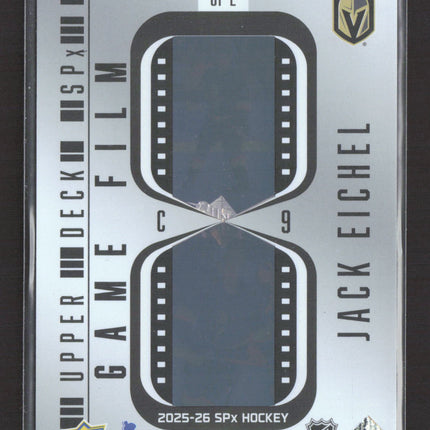 2026 Upper Deck SPx Game Film Jack Eichel #GF-2