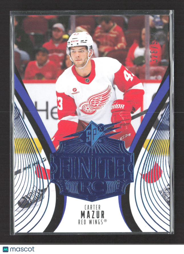 2026 Upper Deck SPx Finite Carter Mazur #41 Blue /999