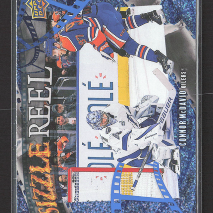 2025 Upper Deck Series 1 Sizzle Reel Connor McDavid #SR-15 Speckle