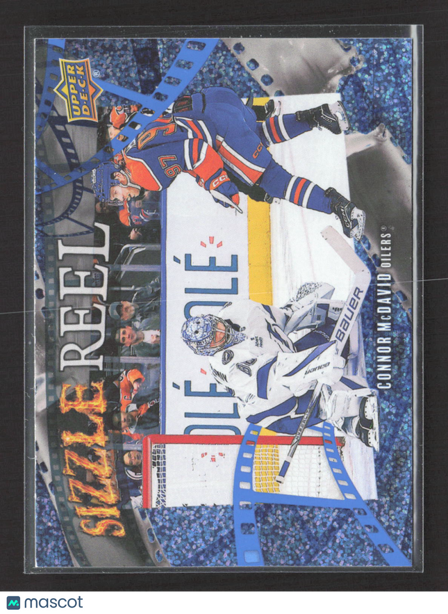 2025 Upper Deck Series 1 Sizzle Reel Connor McDavid #SR-15 Speckle