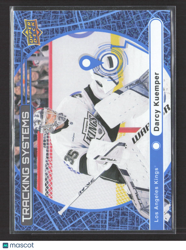 2025 Upper Deck Series 1 Tracking Systems Darcy Kuemper #TS-21 Speckle