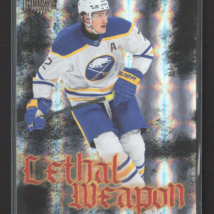 2026 SkyBox Metal Universe Lethal Weapon Tage Thompson #LW-10