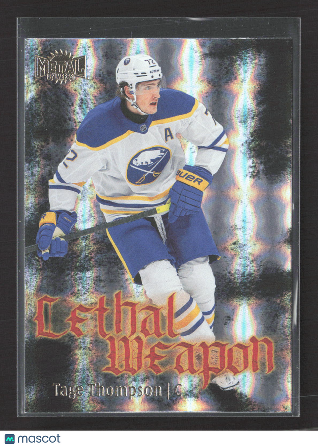 2026 SkyBox Metal Universe Lethal Weapon Tage Thompson #LW-10