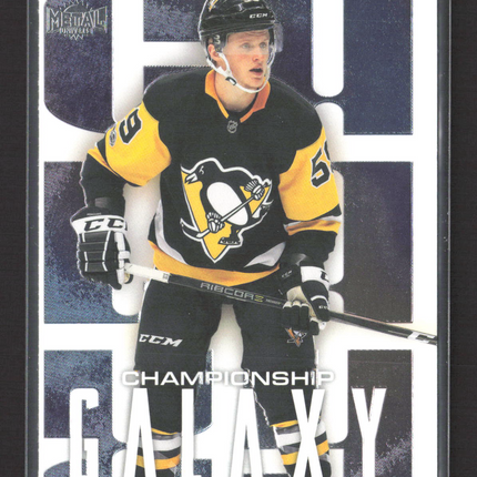 2026 SkyBox Metal Universe Hockey Championship Galaxy Jake Guentzel #CG-7