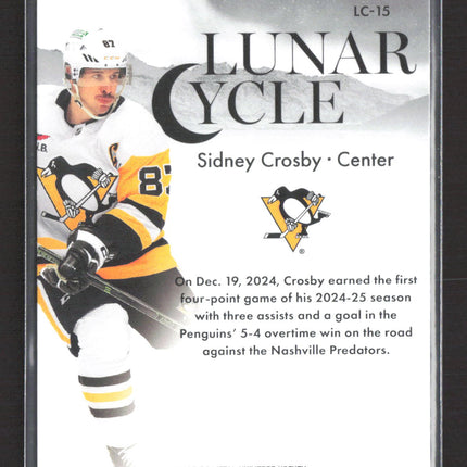 2026 SkyBox Metal Universe Lunar Cycle Sidney Crosby #LC-15