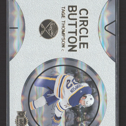 2026 SkyBox Metal Universe Circle Button Tage Thompson #CB-2
