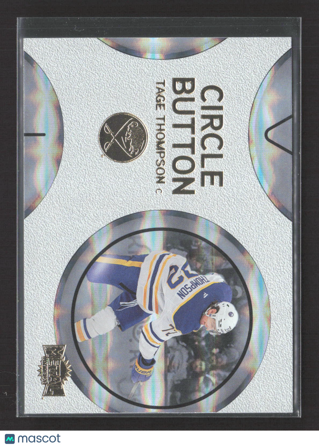 2026 SkyBox Metal Universe Circle Button Tage Thompson #CB-2