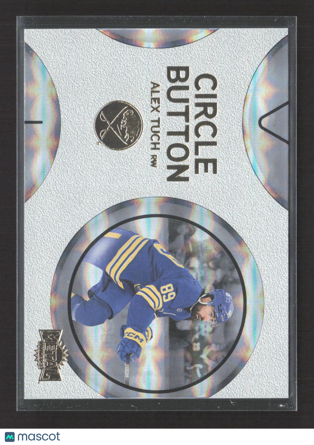 2025 SkyBox Metal Universe Circle Button Alex Tuch #CB-14